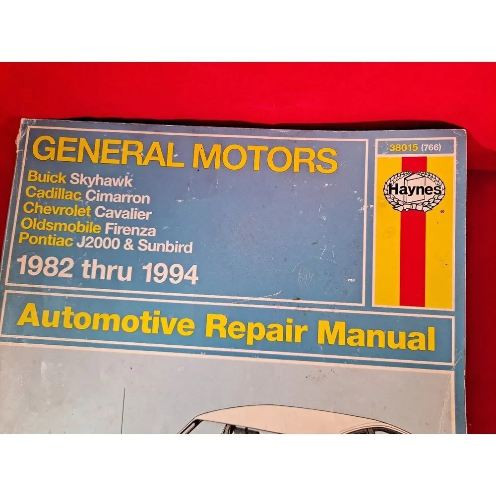 Haynes Automotive General Motors/ 1982-1994/ Repair Shop Manual # 38015‎ (766)